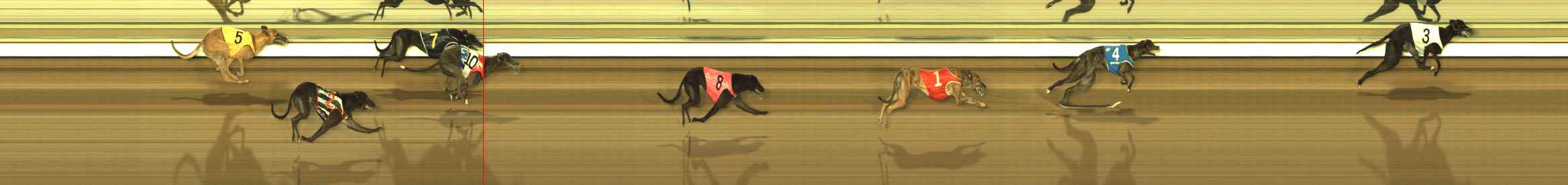 Photo finish for The Meadows Race 7