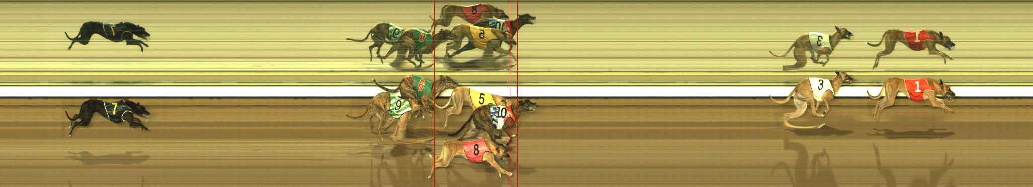 Photo finish for The Meadows Race 12