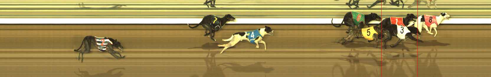 Photo finish for The Meadows Race 7
