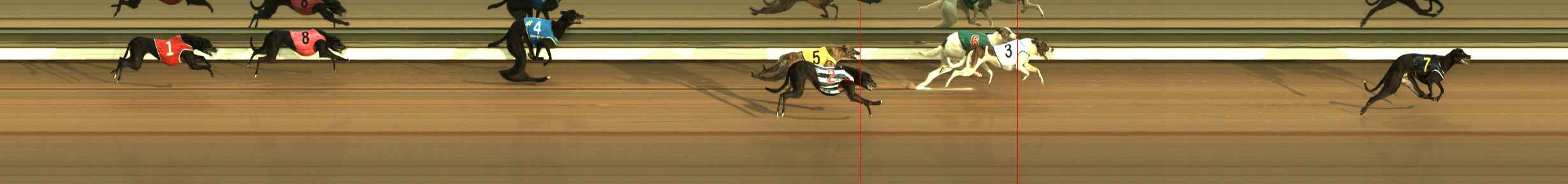 Photo finish for The Meadows Race 1
