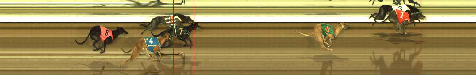 Photo finish for The Meadows Race 6