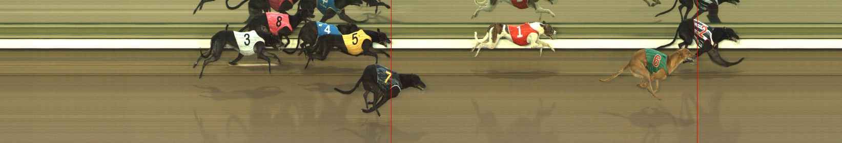 Photo finish for The Meadows Race 1