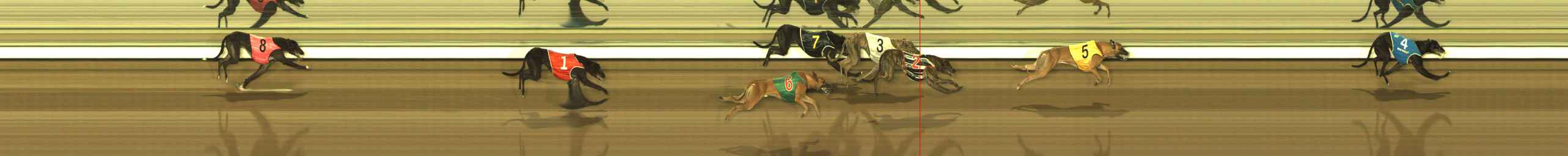 Photo finish for The Meadows Race 6