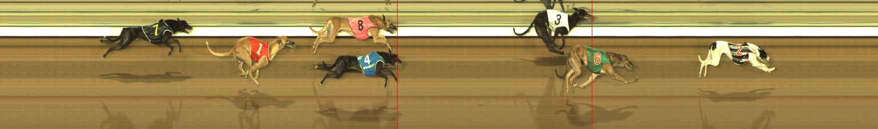 Photo finish for The Meadows Race 6