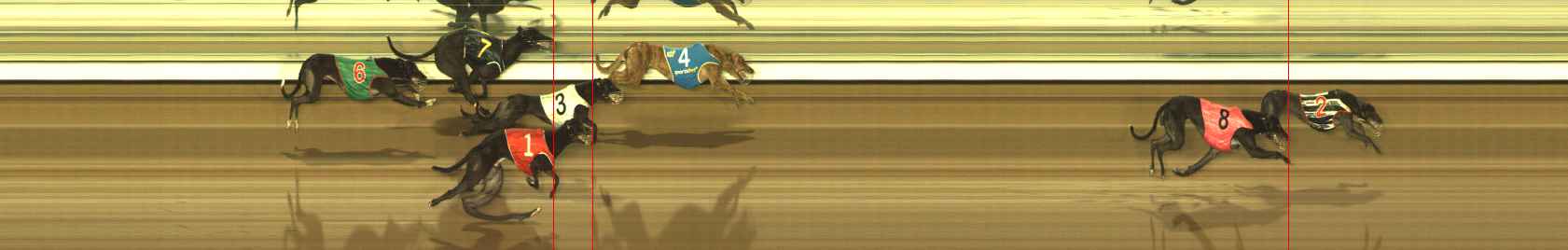 Photo finish for The Meadows Race 6
