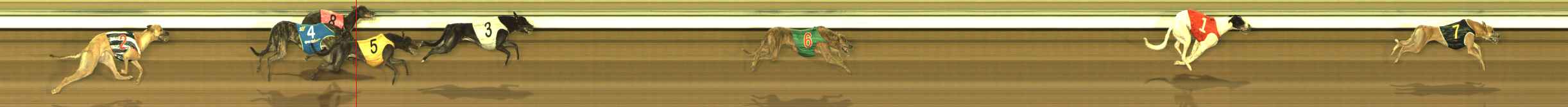 Photo finish for The Meadows Race 1