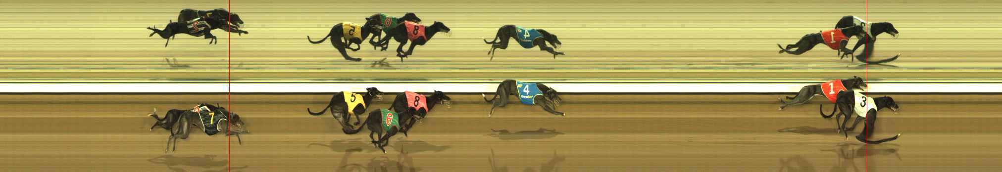 Photo finish for The Meadows Race 3