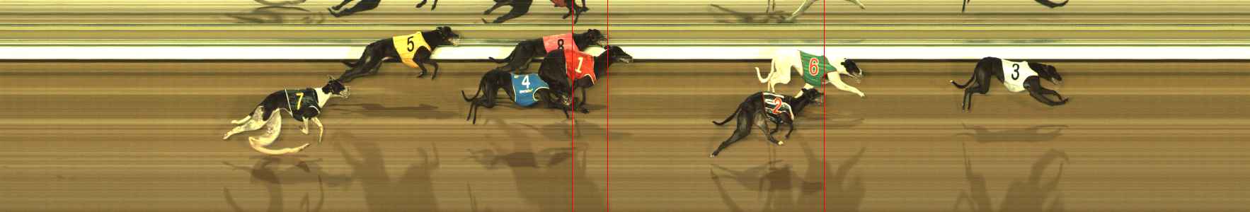 Photo finish for The Meadows Race 7