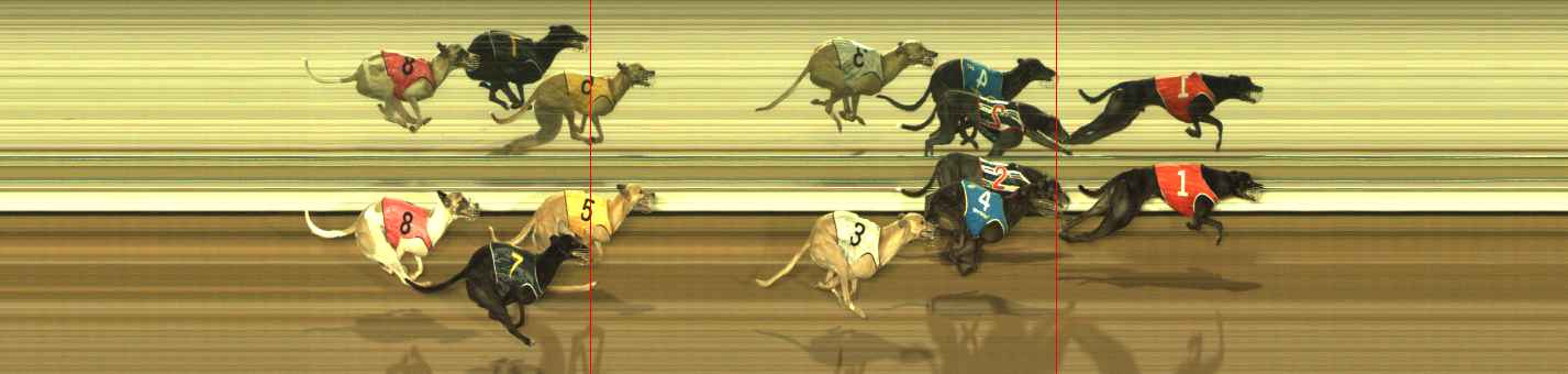 Photo finish for The Meadows Race 8