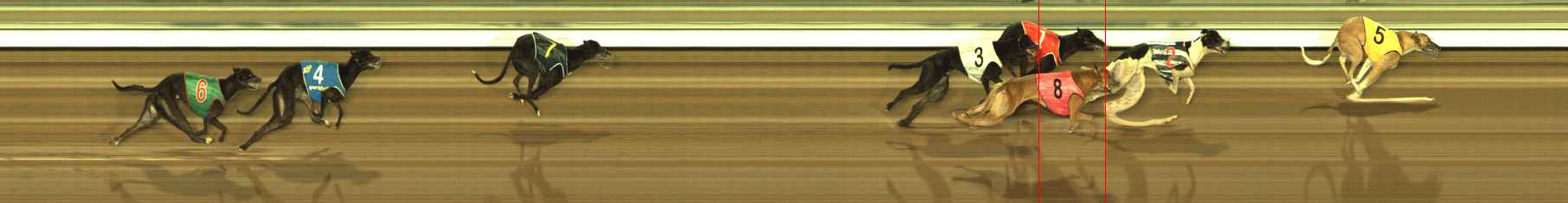 Photo finish for The Meadows Race 6