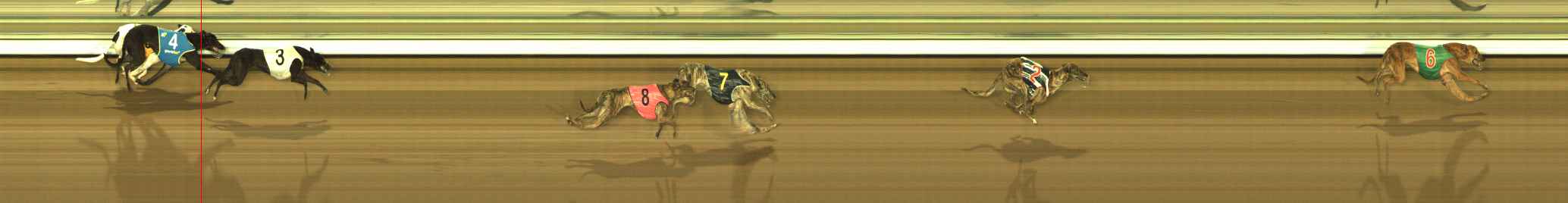 Photo finish for The Meadows Race 1