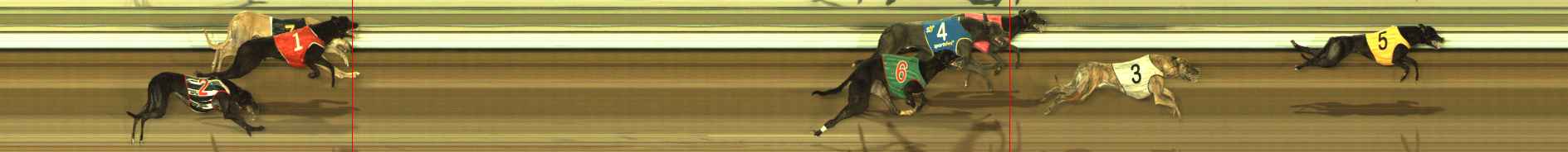 Photo finish for The Meadows Race 4