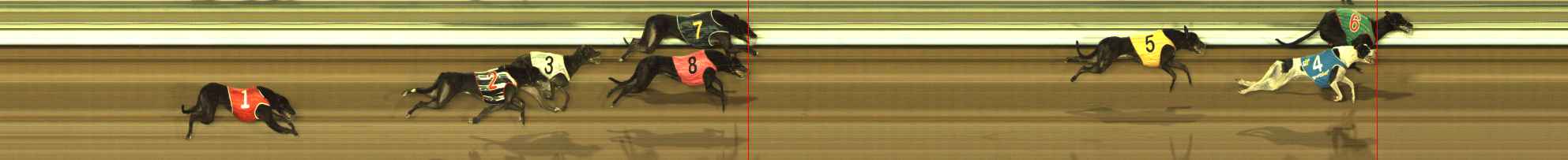 Photo finish for The Meadows Race 6