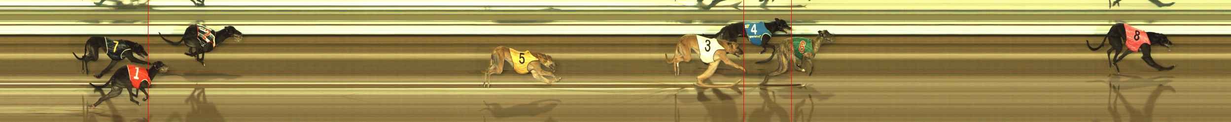 Photo finish for The Meadows Race 7