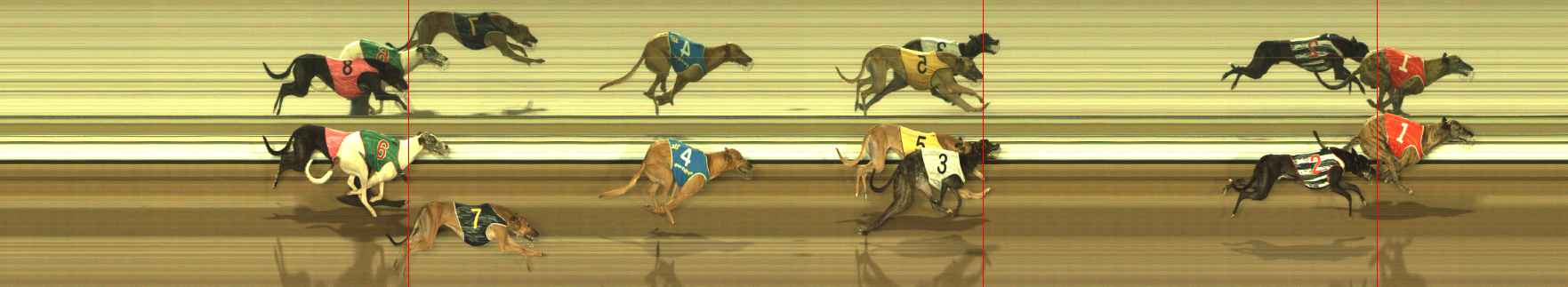 Photo finish for The Meadows Race 3