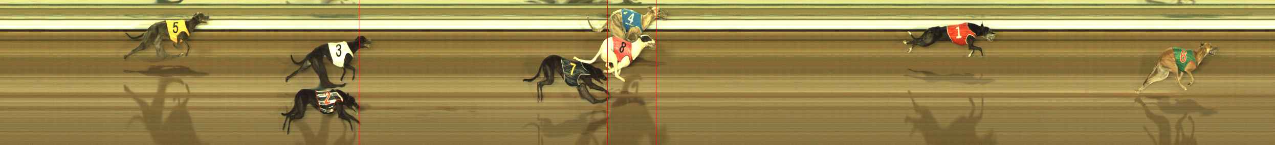 Photo finish for The Meadows Race 6