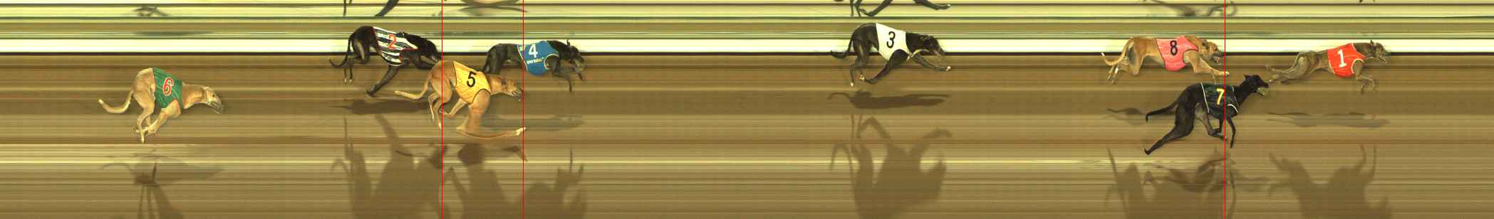 Photo finish for The Meadows Race 9