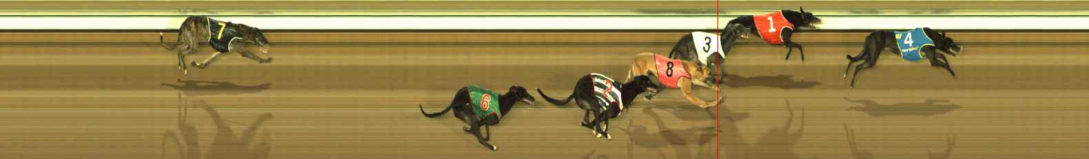Photo finish for The Meadows Race 3