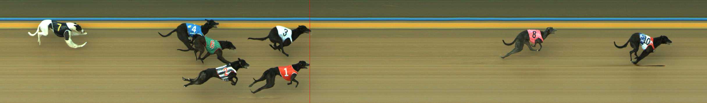 Photo finish for Traralgon Race 10