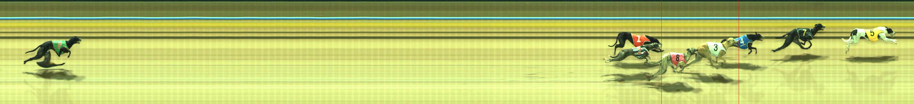 Photo finish for Traralgon Race 9