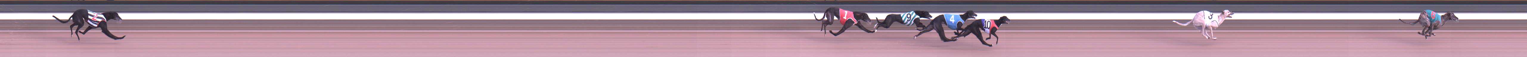 Photo finish for Warragul Race 9