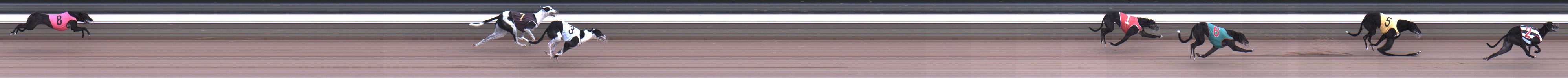 Photo finish for Warragul Race 9