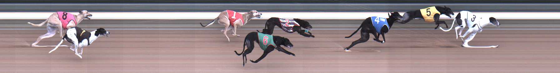 Photo finish for Warragul Race 7