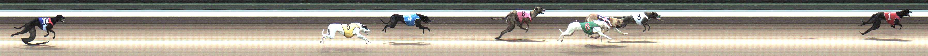 Photo finish for Warragul Race 4