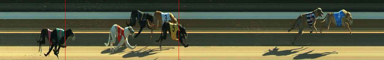 Photo finish for Warragul Race 1