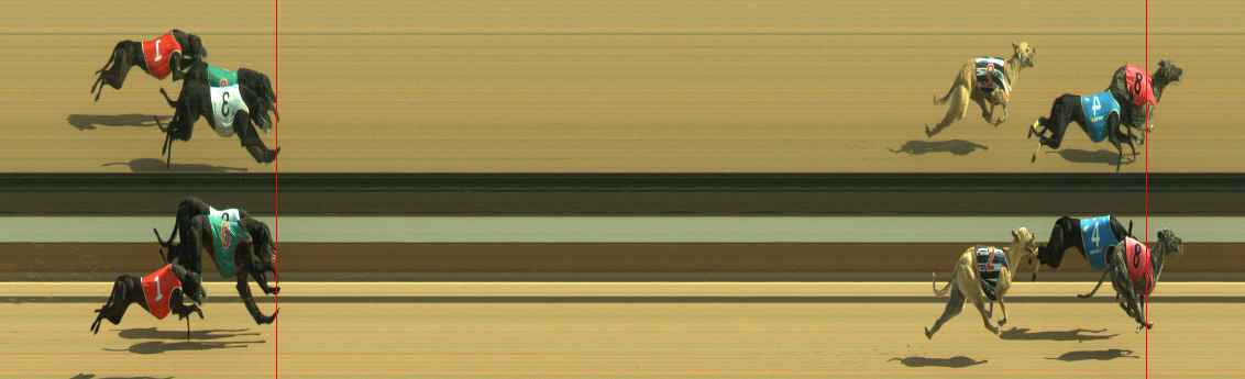 Photo finish for Warragul Race 9