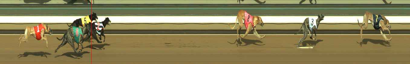 Photo finish for Warragul Race 4