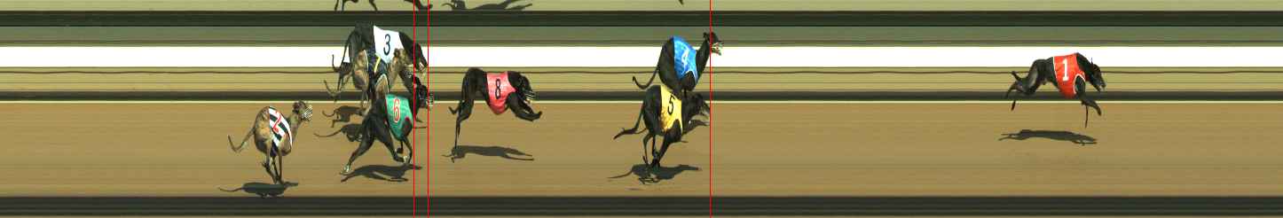 Photo finish for Warragul Race 6