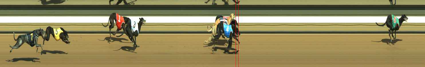 Photo finish for Warragul Race 7