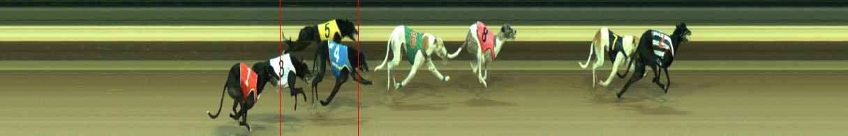 Photo finish for Warragul Race 7