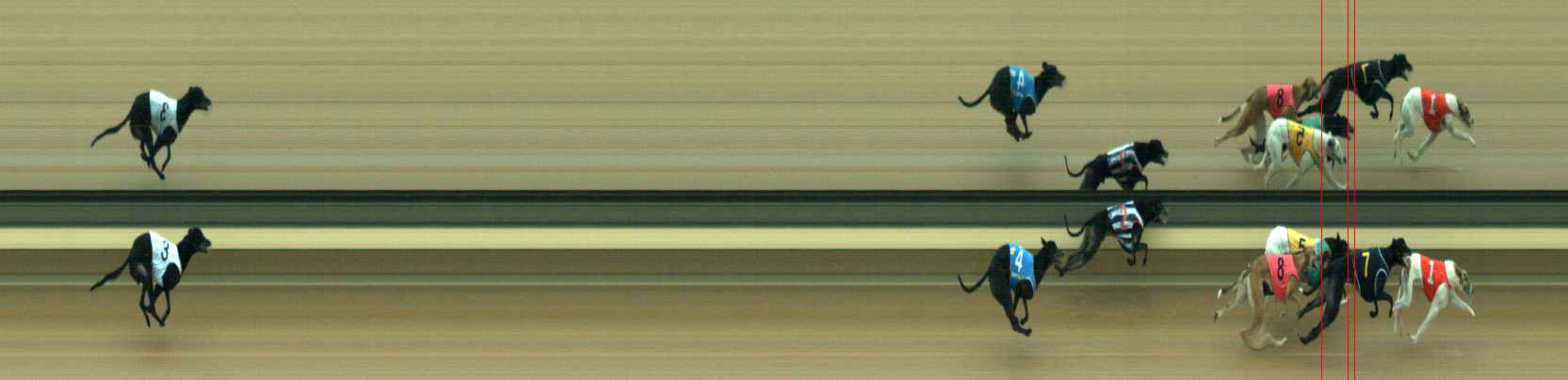 Photo finish for Warragul Race 7