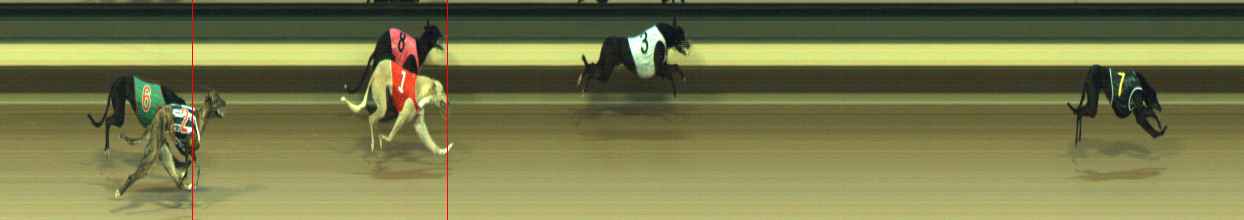 Photo finish for Warragul Race 9