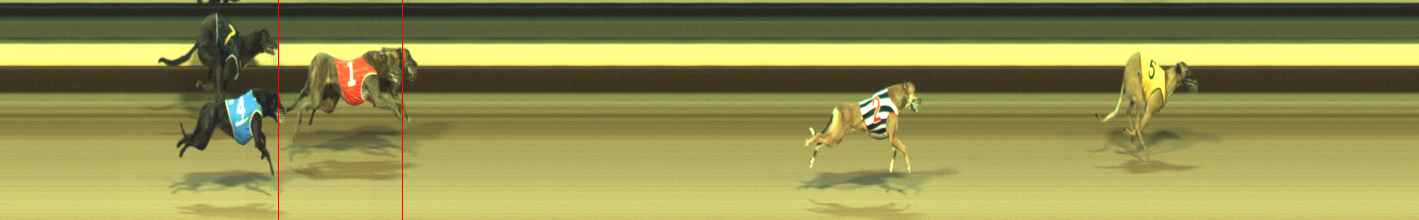 Photo finish for Warragul Race 2