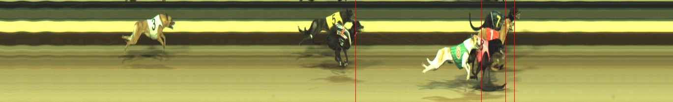 Photo finish for Warragul Race 3