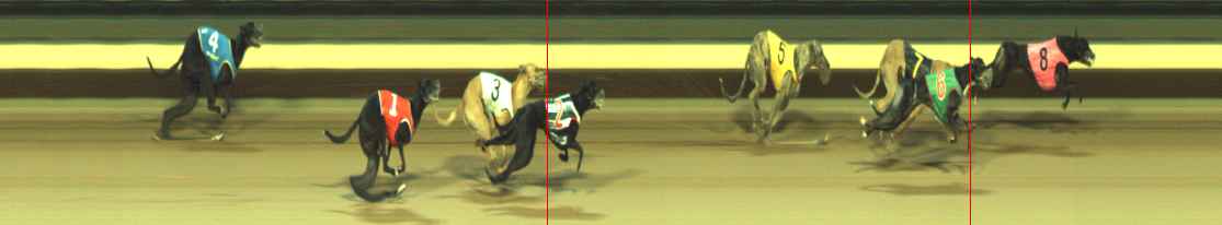 Photo finish for Warragul Race 11