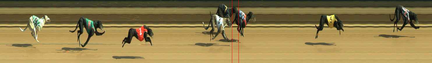 Photo finish for Warragul Race 5