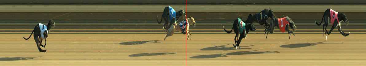 Photo finish for Warragul Race 10