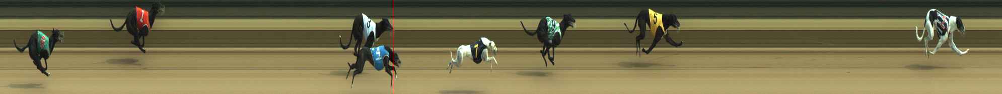 Photo finish for Warragul Race 3