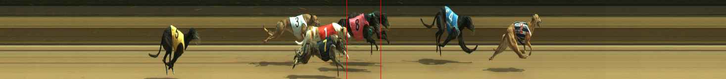 Photo finish for Warragul Race 3