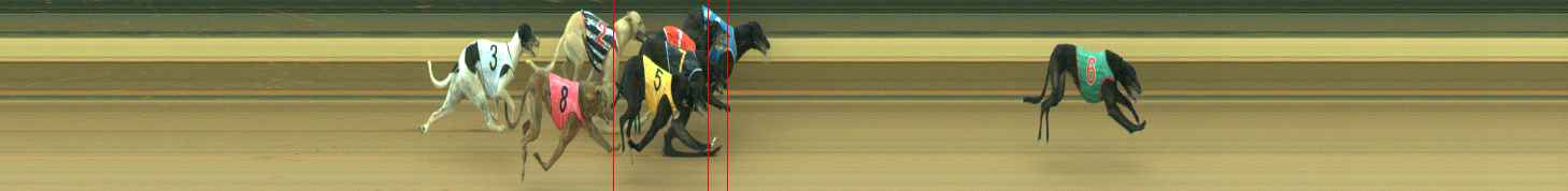 Photo finish for Warragul Race 4