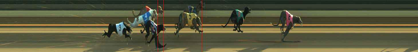Photo finish for Warragul Race 12