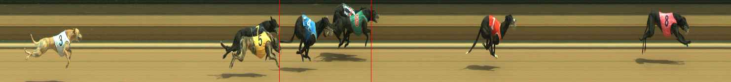 Photo finish for Warragul Race 4