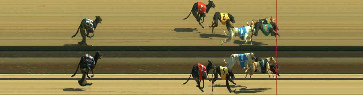 Photo finish for Warragul Race 7