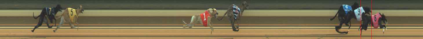 Photo finish for Warragul Race 3