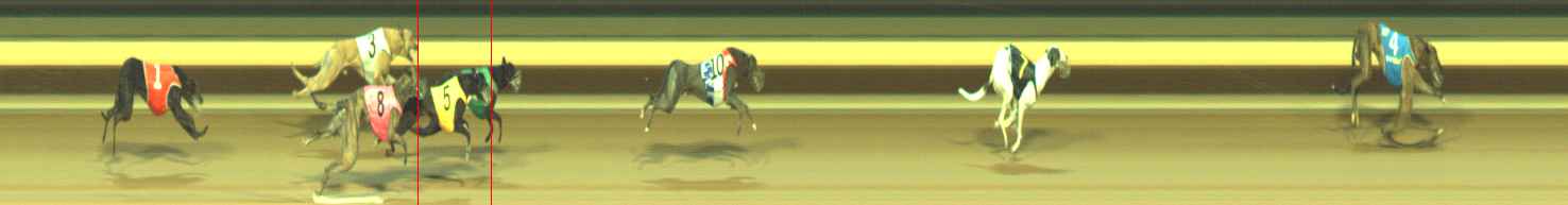 Photo finish for Warragul Race 7