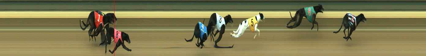 Photo finish for Warragul Race 2